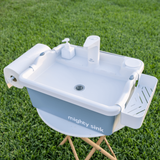 Portable Sink with Electronic Faucet | No Plumbing or Extra Buckets Needed